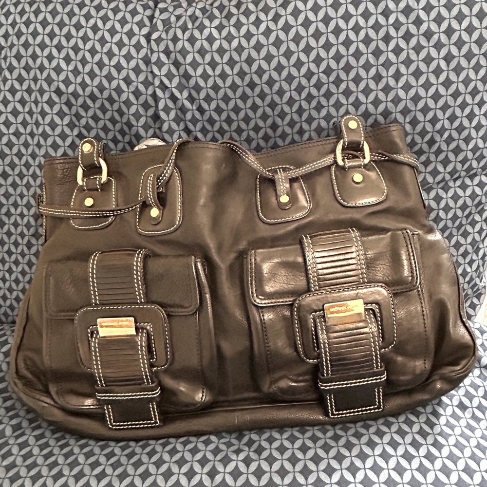 Michael Kors Collection Vintage Leather Satchel w/Wallet & Dust Bag ๐ - Picture 2 of 16